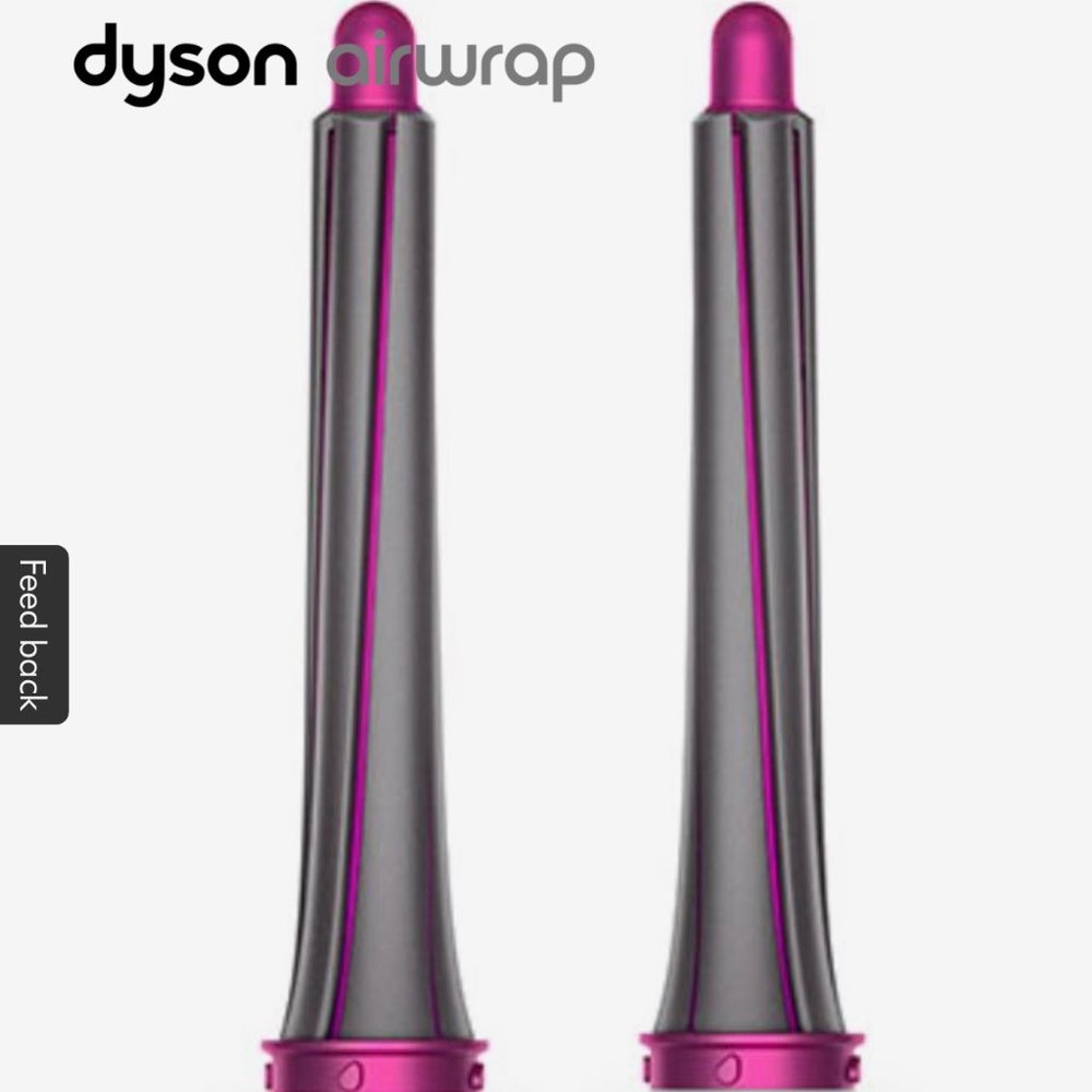 0.8 inch Airwrap™ barrels (Nickel/Fuchsia)